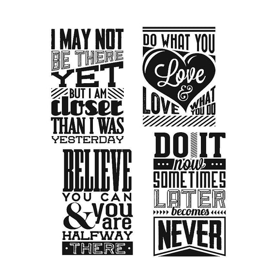 Tim Holtz - Motivation 3- Stamp