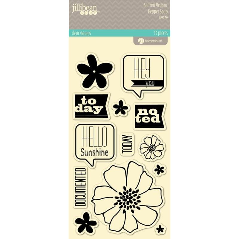Saffron Yellow Large Stamp Set Sold in Singles