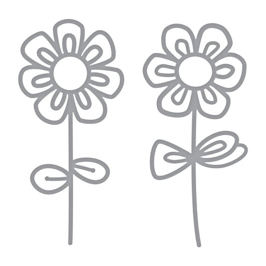 Sketched Blooms 2 - Die D-Lites