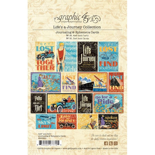 Life's a Journey Ephemera & Journal