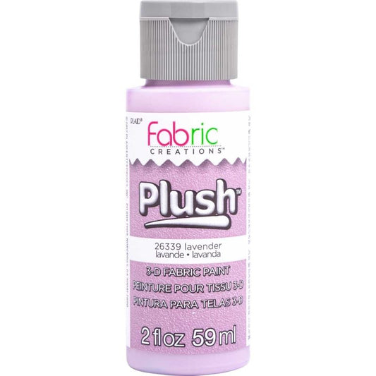 Lavender Plush 3D Fabric Paint 2oz