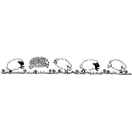 Leaping Sheep Border