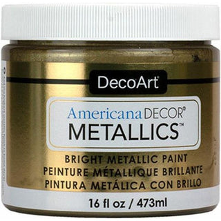 DecoArt Champagne Gold Metallics 16oz
