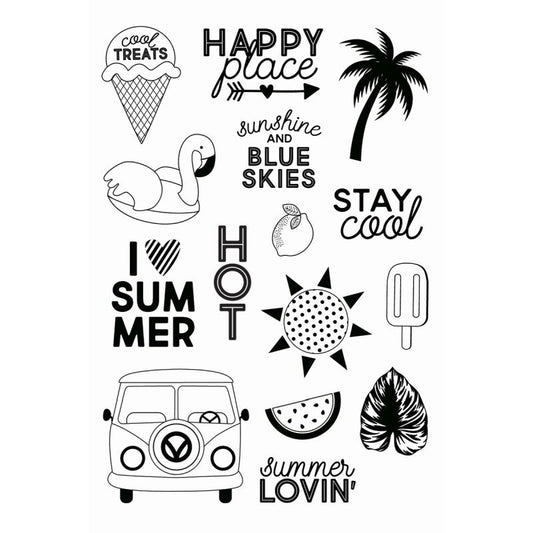 Stay Cool 4x6 Stamp