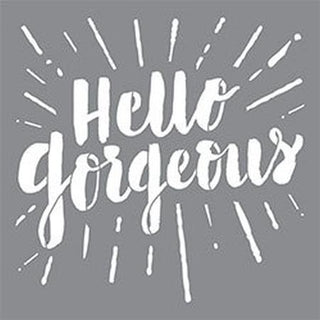 DecoArt Hello Gorgeous Stencil