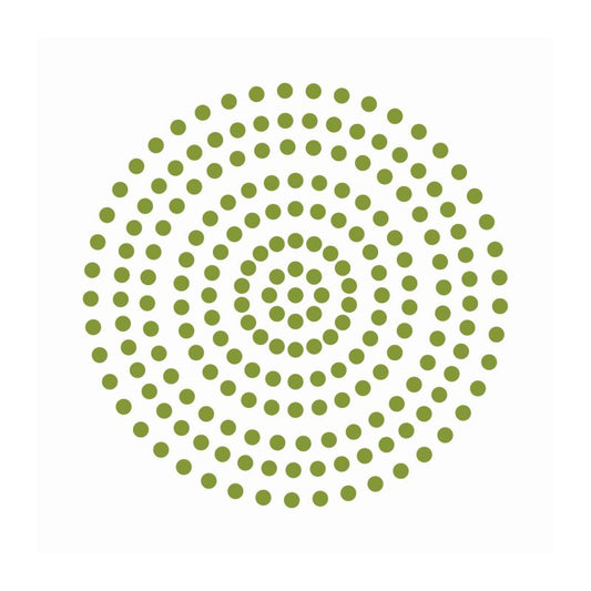 Con Grass Green 3mm Pearls (206pcs)
