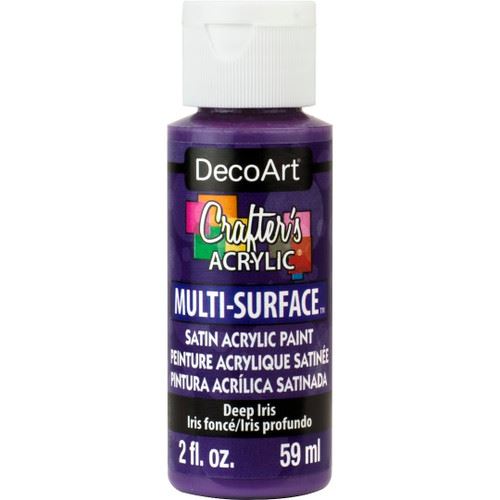 DecoArt Deep Iris Crafters Multi-Surface 2oz