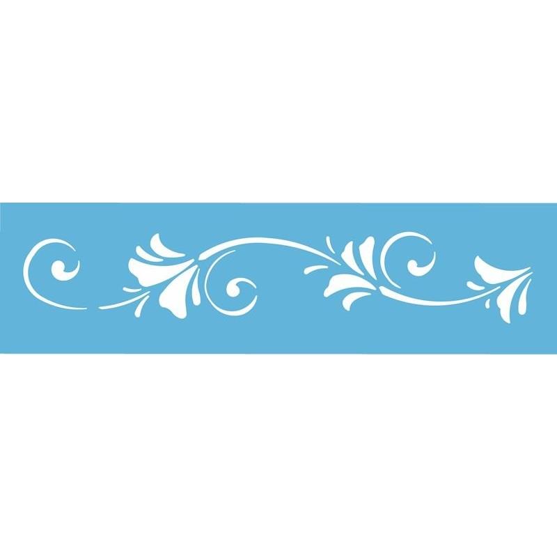 DecoArt Floral Breeze Boarder Stencil