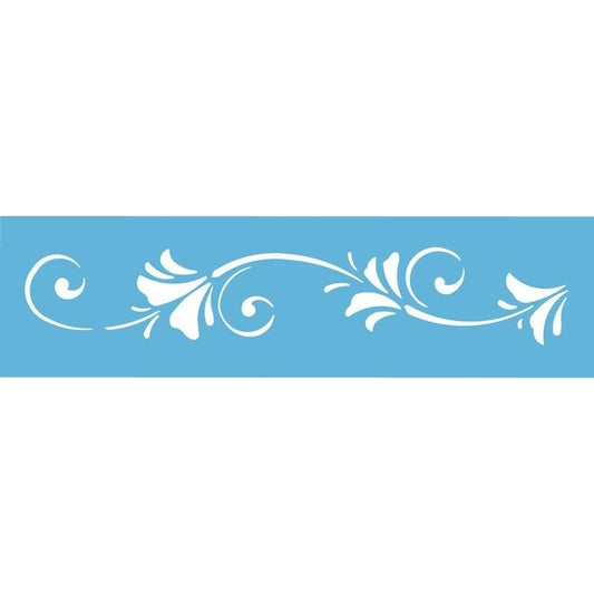 DecoArt Floral Breeze Boarder Stencil
