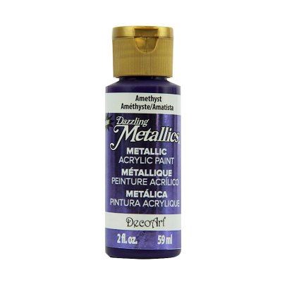 DecoArt Amethyst Dazzling Metallics Acrylic Paint