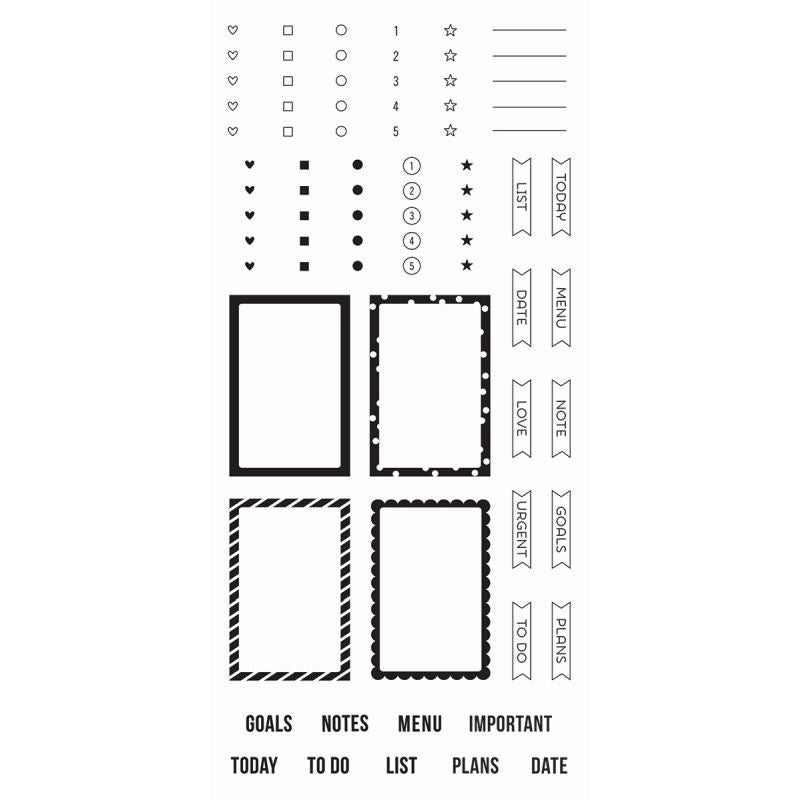 Make a List Stamps