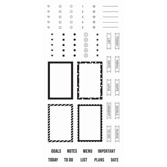 Make a List Stamps