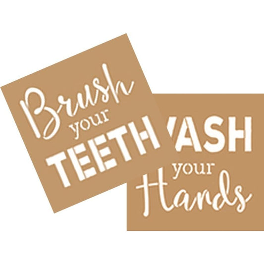 DecoArt Wash & Brush Stencil