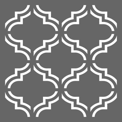 DecoArt Moroccan Tile Stencil