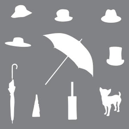 DecoArt Accessories 6x6 Stencil