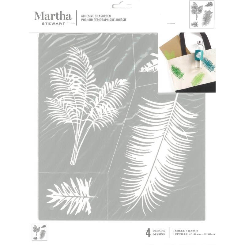 MARTHA STEWART CRAFTS PALMS STENCIL