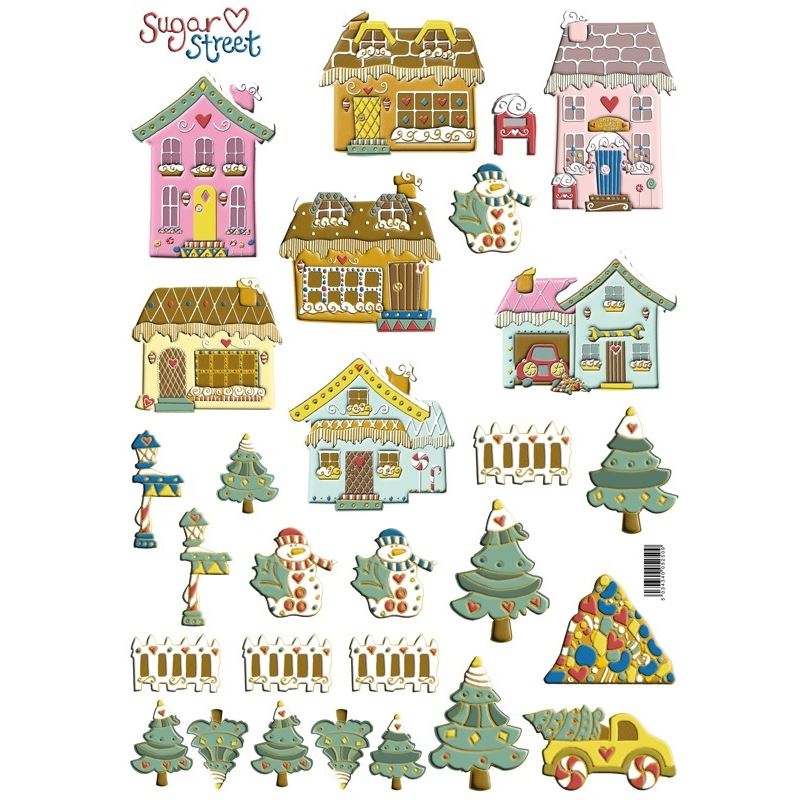 Sugar St Small House Toppers