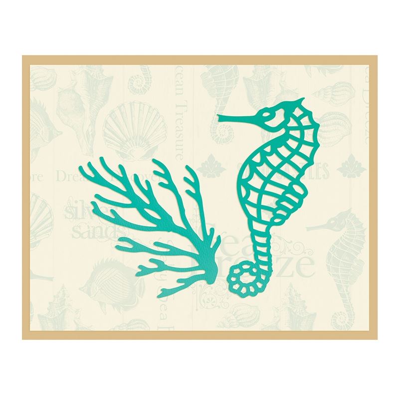Con Seahorse & Coral