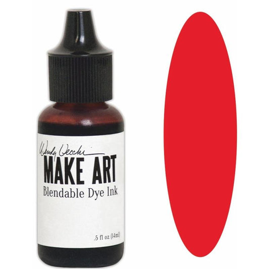 Wendy Vecchi Make Art Dye Re-Inker Carnation Red