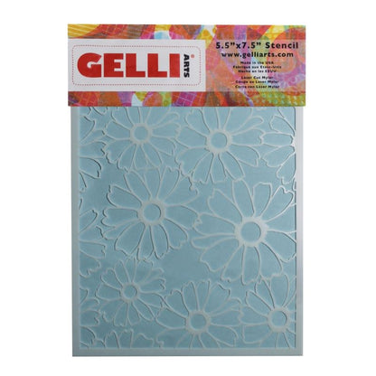 Gelli Arts - Flower Stencil
