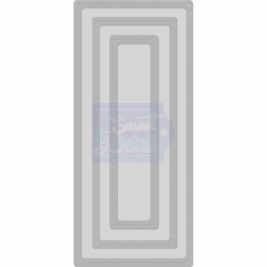 SD Small Stitched Plaques Sweet Dixie Cutting Die