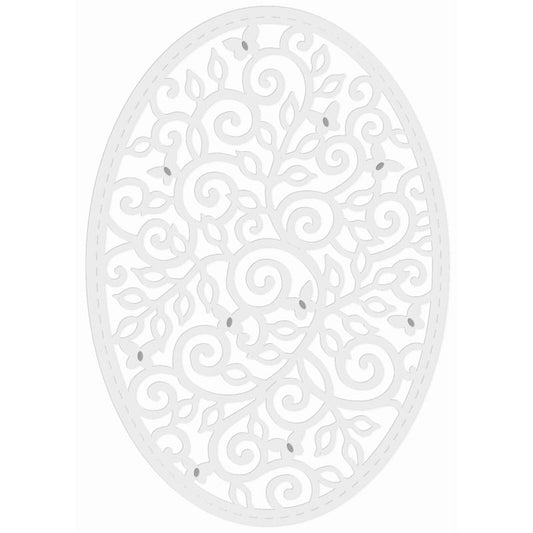SD Flourishing Oval Sweet Dixie Cutting Die