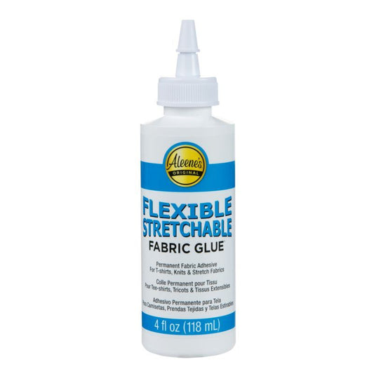 Aleene's Flexible Stretchable Fabric Glue 4oz