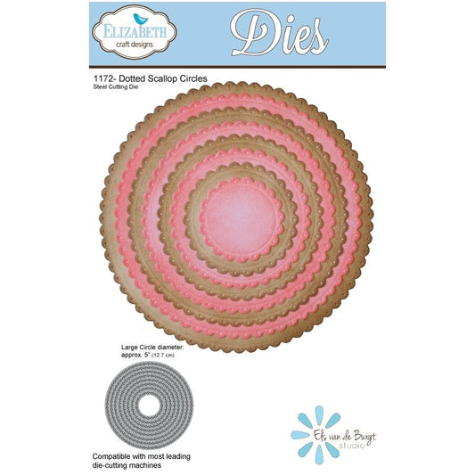 Dotted Scallop Circles