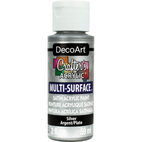 DecoArt Silver Crafters Multi-Surface 2oz
