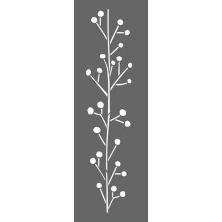 DecoArt Winterberries Stencil Pack of 2