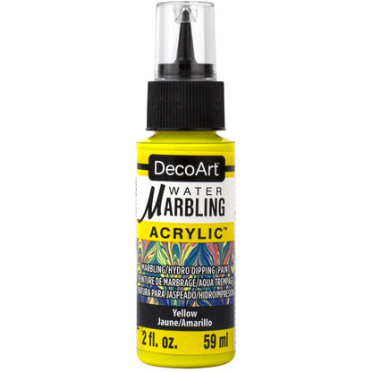 DecoArt Yellow 2oz Water Marbling Paint