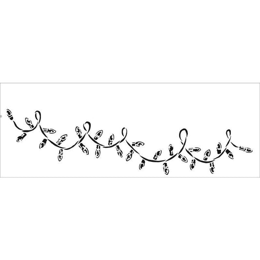 16Ã”Ã¸Î©x6 Stencil Merry Lights