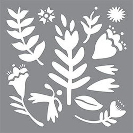 DecoArt Fun Floral Stencil