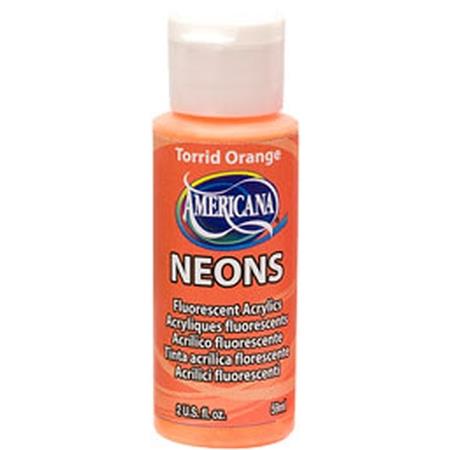 DecoArt Torrid Orange Americana Neon 2oz