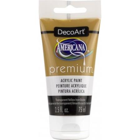 DecoArt Transparent Yellow Iron Oxide Premium