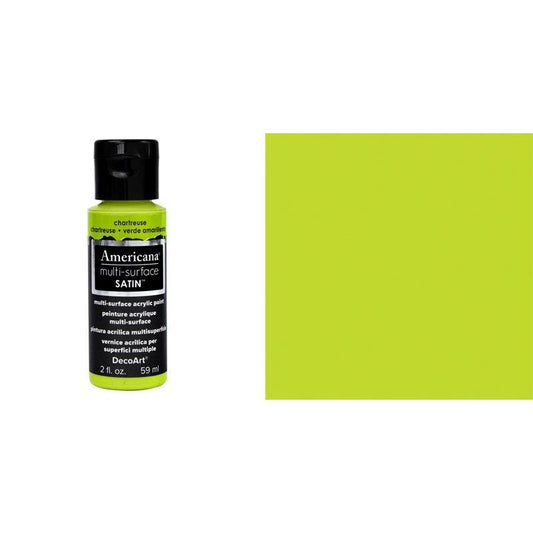 DecoArt Chartreuse Multi Surface Satin 2oz