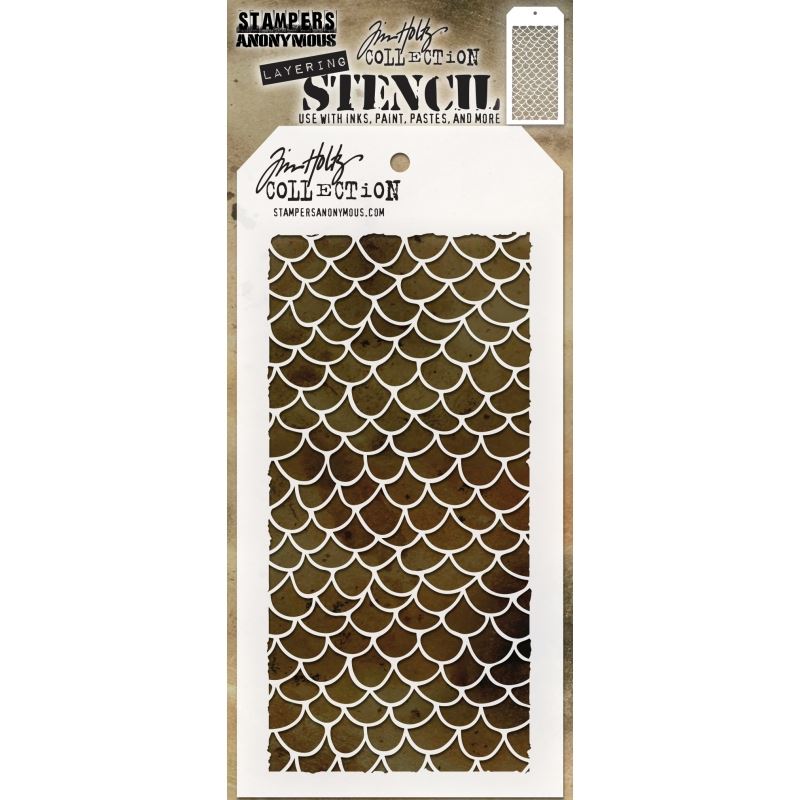 Tim Holtz - SCALES Stencils