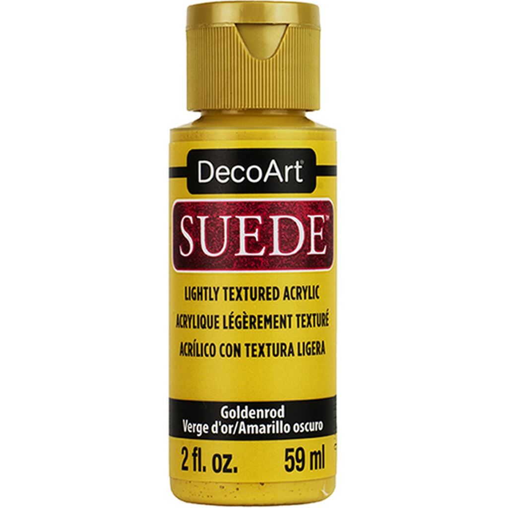 DecoArt Goldenrod Suede - 2oz