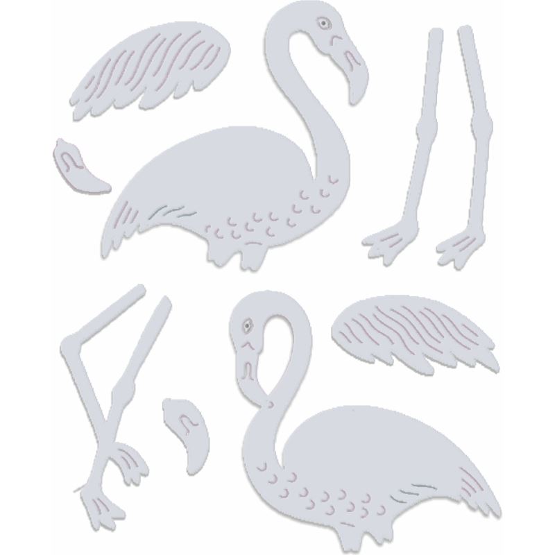 SD Flamingos Sweet Dixie Cutting Die