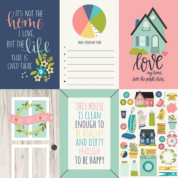 4x6 Vertical Elements Sold in Packs of 10 Sheets