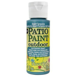 DecoArt Desert Turquoise Acrylic Patio Paint