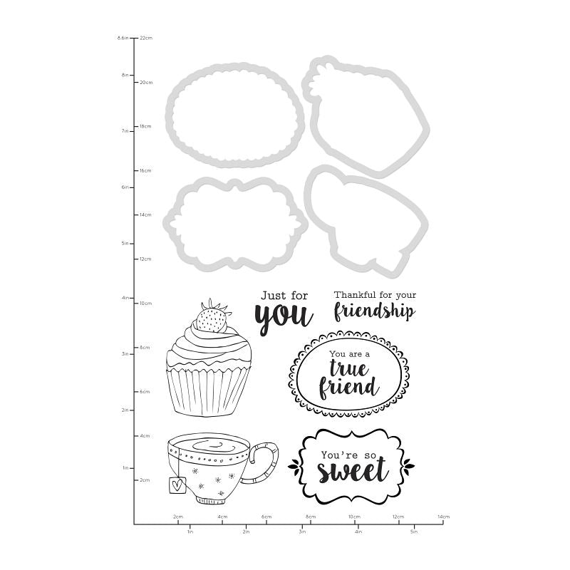 Die & Stamp Sweet Friends