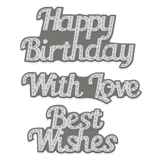 Stitched Sentiments Sweet Dixie Cutting Die