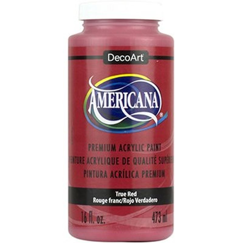 DecoArt True Red Americana Acrylic Paint