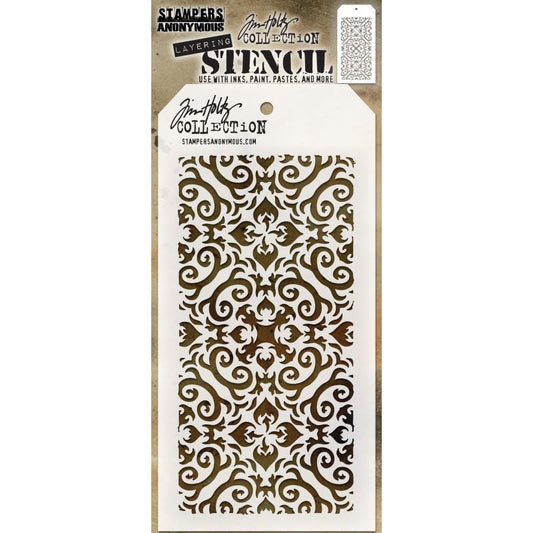 Tim Holtz - Flames Stencil