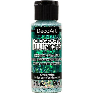 DecoArt Green Potion Holographic Illusions