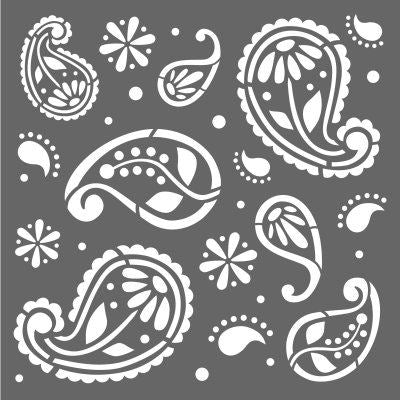 DecoArt Paisley Stencil