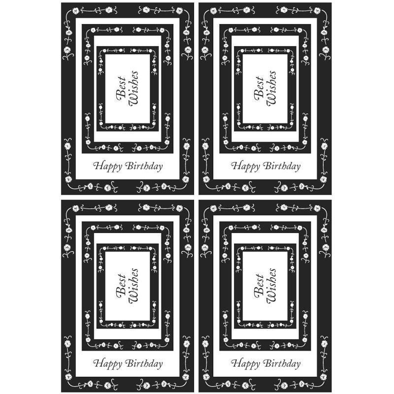 Silver Foiled Sentiments