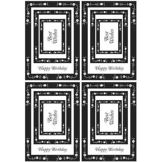 Silver Foiled Sentiments