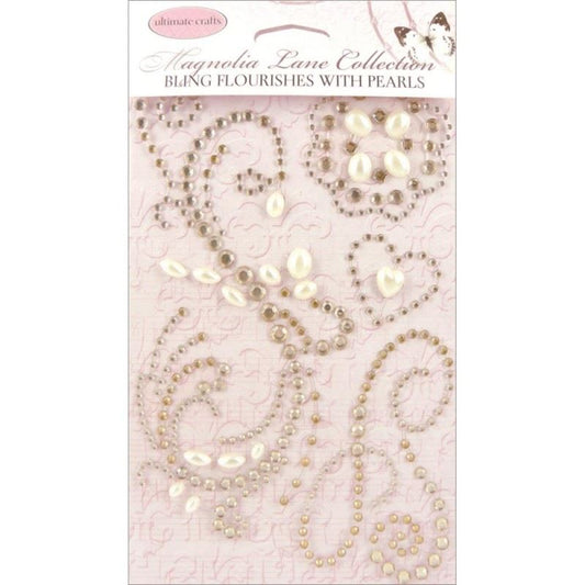 Bling Flourishes With Pearls
